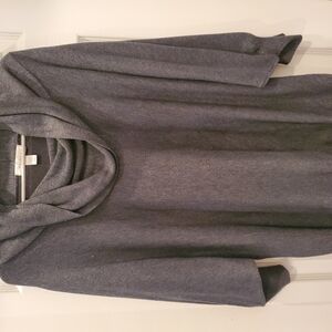 dressbarn Gray Cowl Neck Sweater